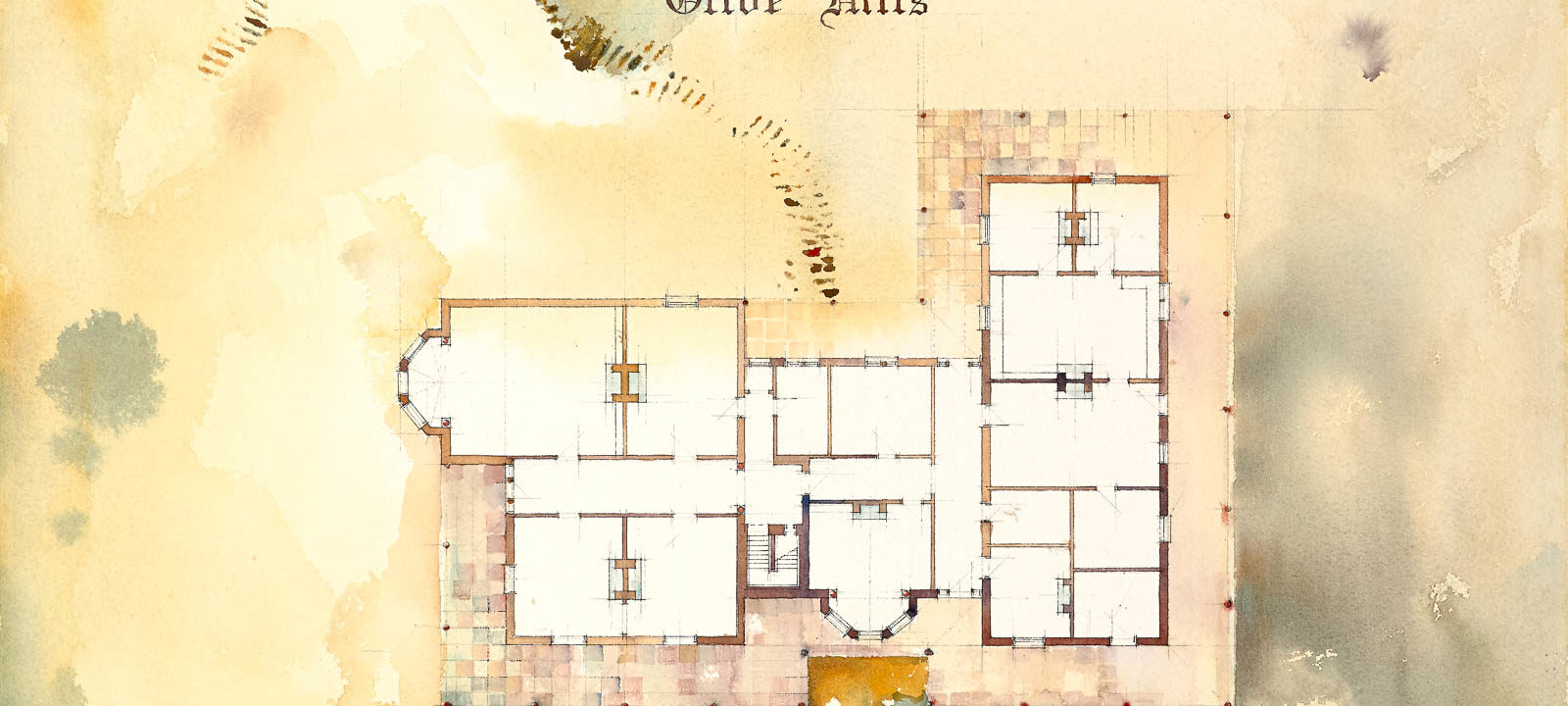 Olive Hills Estate-floor plan-Rutherglen-Victoria-chris-wilmar-architect-for-wilmar-schutz