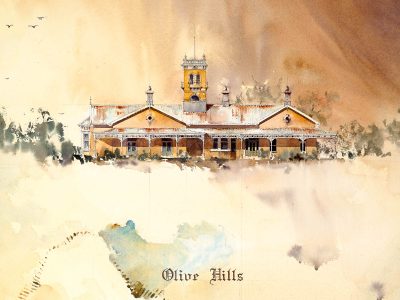 Olive Hills Estate-north-elevation-Rutherglen-Victoria-chris-wilmar-architect-for-wilmar-schutz